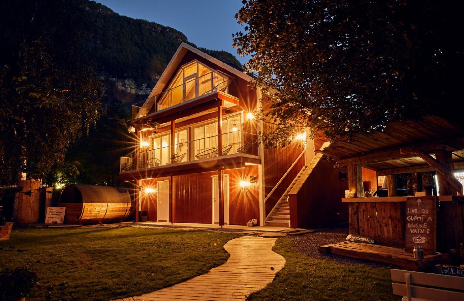 Lodgen Stryn Bagian luar foto